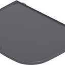 Weber Q Half Griddle PorcelainEnameled CastIron Half Griddle for Q 2800N+ Gas Grill, NonStick Surface for Breakfast, Veggies & Searing