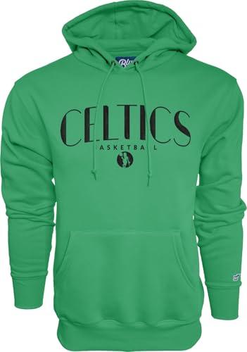 84 Boston Celtics NBA Officially Licensed Hooded Sweatshirt Embroidery Basketball Arch, Team Color, Large