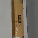 JQK Bathroom Glass Shelf, Tempered Glass Shower Storage 24 by 5 inches, 304 Stainless Steel Brushed Finish Wall Mount, TGS101L24-BN