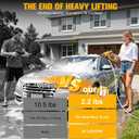 DIYtoolifz Cleaning Tool Compatible with DeWalt 20V Battery, 2.2LBS, with 16.4ft Hose & 6-in-1 Nozzle + Attachment for Car, Patio, Fence (Battery not Included, Tool Only)