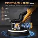 Electric Drywall Sander, 5 Speed 1000-2100RPM, Foldable & Extendable Handle