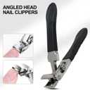 ClipMaster Pro Toenail Clippers, Clip Master Pro for Thick Nails, Toe Nail Clippers with Safety Lock, Heavy Duty Large Wide Jaw Opening Toenail Cutter for Elderly (1PCS)