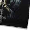 Hoodies Men Skull 3D Graphic Print Sweatshirts Pullover Tops with Pocket (Black, XL)