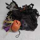 JOYIN 3 Pack 35 Hanging Ghosts Witch Pumpkin Decor Hanging Halloween Decorations Outdoor Halloween Decor, Scary Flying Witch Grim Reapers Haunted House Front Porch Decor Yard Garden Lawn Party