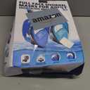 QingSong Full Face Snorkel Mask for Adults, Snorkeling Gear with Camera Mount, 180 Degree Panoramic View Snorkel Set Anti-Fog Anti-Leak (Small-Medium, 2 Pack - Black+Black Green)