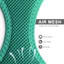 Fida Cat Harness and Leash Set for Walking Kitten and Puppy, Escape Proof Kitten Harness with Breathable Lightweight Soft Mesh, Adjustable Reflective Step-in Design. (XXS, Green)
