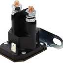 Disenparts 725-1426 12V Starter Solenoid Compatible With MTD Cub Cadet Lawn Mower 925-1426A Snapper 725-0771 Toro 112-0309 9251426a 725-1426 18817 75671 725-1426A 80Amp Starter Relay Solenoid