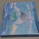 Zooawa Baby Beach Tent, Pop Up Beach Tent Sun Shade for Beach, Portable Shade Pool UV Protection Sun Shelter for Infant with Beach Sand Toys Set, No Pattern, Blue