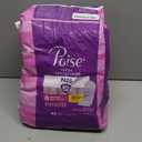 Poise Incontinence & Postpartum Pads for Bladder Leaks, 5 Drop Maximum Absorbency, Regular Length, 48 Count