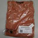 Amazon Essentials Womens Cotton Modal Maternity and Nursing Sleepwear Pajama Set (X-Small, Terracotta)