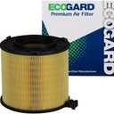 ECOGARD XA10639 Premium Engine Air Filter Fits 2018-2025 Audi Q5, 2017-2025 A4 Quattro, 2018-2025 A5 Sportback, 2021-2025 Q5 Sportback, 2018-2024 A5 Quattro, 2020-2025 Q5 PHEV