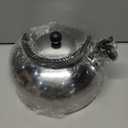 3L Stainless Steel Whistling Tea Kettle, Fast Heating, Anti Scald Handle, Whistle Alert, Large Capacity for Home Use