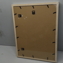 20x26 Picture Frame Set of 3 Beige Oak Wood 20"x26" Poster Frame 20 by 26 Natural Solid Wood Frames 26x20 Photo Frame with Clear Plexiglass