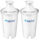 Brita Standard Water Filter, Standard Replacement Filters for Pitchers and Dispensers, BPA Free - 2 Count