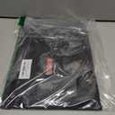 Linen Bedside Caddy, Bedside Storage Organizer for Hospital Beds, College Dorm Rooms or Baby Bed (4 Pockets-Black)