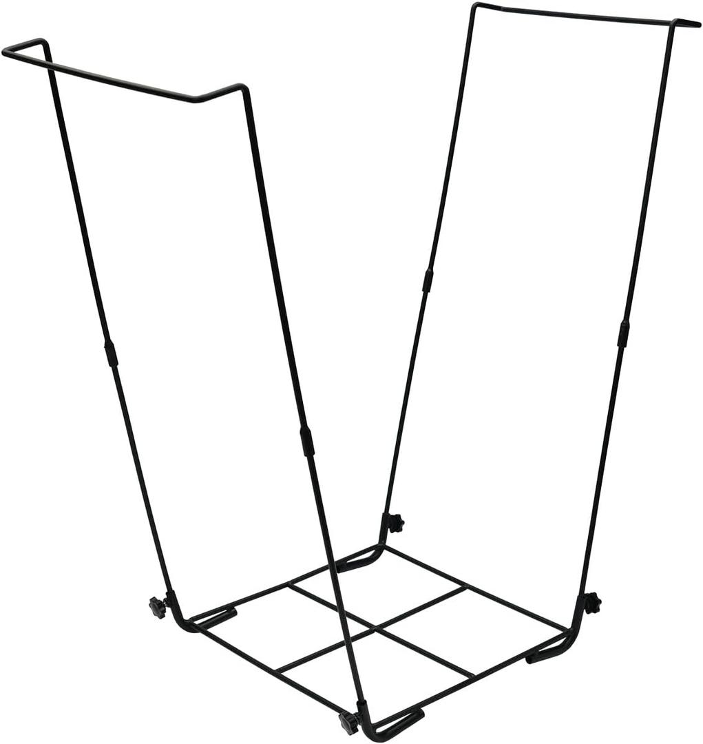 CAMPFIRE Trash Bag Holder Fits 30-45 Gallon Bags, Multi-Use Garbage Bag Holder, Portable to Use Leaf Bag Holder for Yard, Camping, Parties, and Leaf Collector