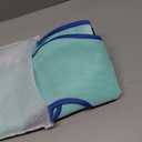 Dog Grooming Hammock,Medium - Large Hanging Harness Holder for Nail Clipping,Nail Trimming Hammock for Pet,Grooming Sling Hanger Restraint for Claw Care (Large 42 LB Max/Turquoise)