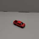KiNSMART - 2019 Dodge Ram 1500 Pickup 1:46 O Scale 5" Die Cast Metal Model Toy Truck Red