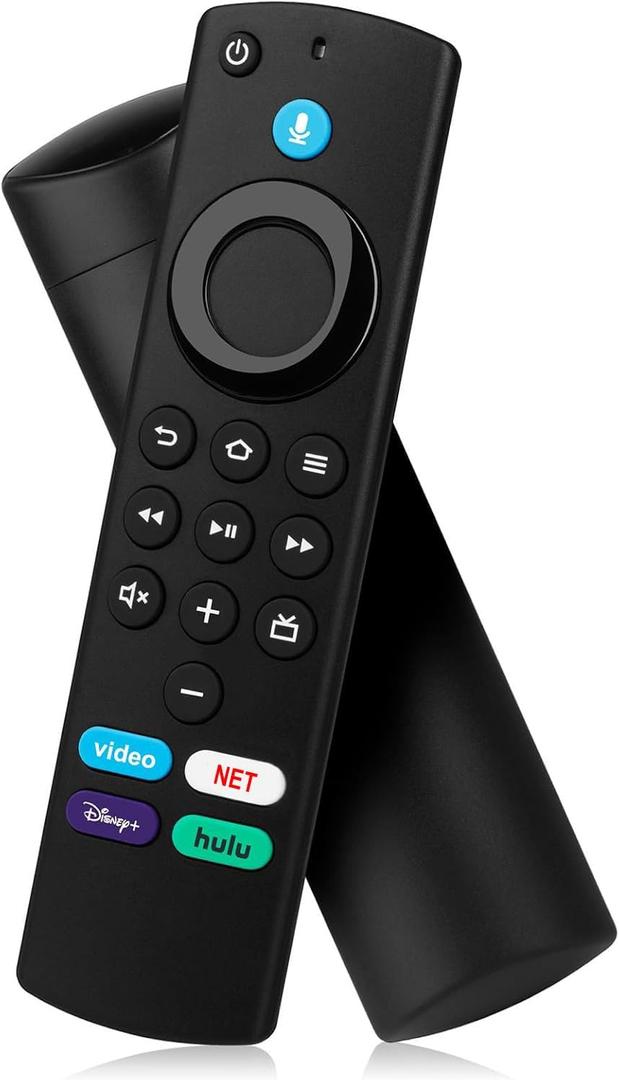 Voice Firestick Remote Replacement Fit for Fire-Smart TV Cube, TV Stick 4K/4K Max(1st/2nd Gen), TV Stick, TV Stick Lite, Smart TV 3rd Gen and Hisense, Insignia-Pioneer-Smart-TV
