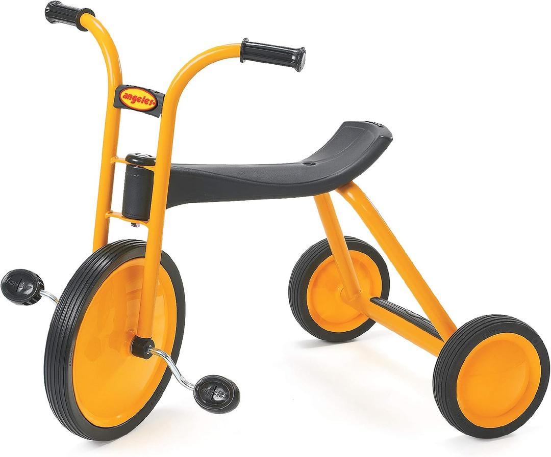 Angeles Kids Tricycle with Airless Rubber Tires, Trike, 4 Yrs and Up
MyRider Toddler Tricycle with 16" Tall Seat & Spokeless Tires, Rust-Resistant Kids Bike for Preschools and Daycare