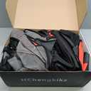 Car Seat Covers Full Set,Leather Seat Covers,Breathable and Sporty Car Seat Cover,Universal Fit Anti-Slip Seat Covers for SUV Cars Sedan and Truck(Full Seat,Black+Red,N2)