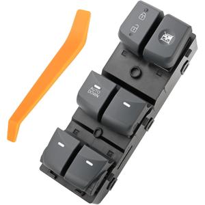 93570-3X031RAS Gray Master Power Window Switch Compatible with Elantra 2011 2012 2013 2014 2015 1.8L 2.0L L4(AUTO Down)