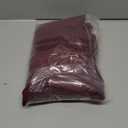 Biscaynebay Textured Fabric Round Table Cloth 90", Burgundy Water Resistant Washable Tablecloths Circle Folding Table Covers Linen for Dining, Kitchen, Wedding & Parties etc.