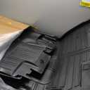 All Weather TPE Cargo Liner and Backrest Mats for 2007-2018 Jeep Wrangler JK 4 Door Accessories (for 2007-2018 Wrangler JK 4 Door Cargo Liner+Backrest Mats)