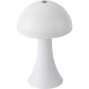 Cordless Table Lamp, Portable LED Desk Lamps, 1800mAh Battery Operated, 3 Color Stepless Dimming Up, for Restaurant, Bedroom, Outdoor Camping, Coffee Shop, Night Light, Rechargeable (White)