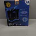 Upgraded Boot Dryer for Work Boots with Ozone Deodorizer - Fast Drying Compact Easy-to-Use Shoe Warmer Adjustable Tube Design - Fast Drying Shoes Dryers for Sneakers & Gloves, Ski Gears (2 Pair)