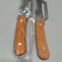 NEW Premium Vegetable Peeler with Wooden Handle and Bottle Opener: 2-in-1 Stainless Steel Kitchen Tool for Fruit Apple Potato Pumpkin Papaya (1Pack)