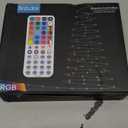 BrizLabs July 4th Fairy Lights, 66ft 200 LED Color Changing Fairy Lights with Remote, Plugin Patriotic Twinkle Light RGB Rainbow Starry Xmas Light Music Sync for Xmas Halloween Home Party Wedding