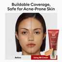 MISSHA M Perfect Cover BB Cream No.29 Caramel Beige - Medium/Tan with Warm Undertone SPF 42 PA+++ 1.69 Fl Oz - Tinted Moisturizer for face with SPF