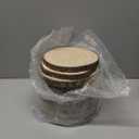 10 Pcs Natural Paulownia Wood Slices 6-7 Inches, Wood Slices for Centerpieces Table Decorations, Unfinished Rounds Wood for Crafts, Wood Slice for Rustic Wedding Decoration Projects