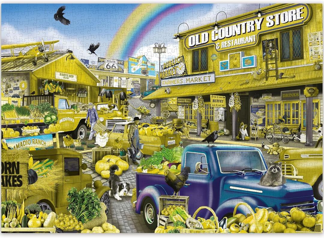 QUOKKA 1000 Piece Puzzle for Adults  223 Hidden Secrets, Engaging Audio Story, Snap-Tight Thick Pieces  Collect All Four Adult Puzzles in Series to Build One Epic Mystery Realm (Multicolor)