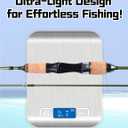 LITTMA Wild Streams Ultralight Spinning&Casting Trout Rod, 2-Piece Fishing Rod for Crappie, Panfish & Micro Fishing, Green Carbon Fiber Blank with Cork Handle, 5'6"-Spin-Ultralight (2pcs)