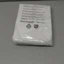 Amazon Basics Lightweight Pleated Bed Skirt, Twin, Bright White, Solid