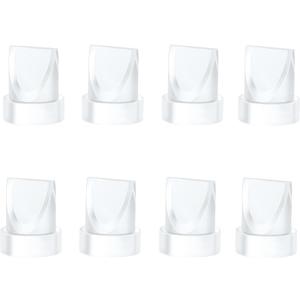 8Pcs Duckbill Valves Compatible with Momcozy M5 Wearable Breast Pump and for Momcozy V1 / V2 Hands Free Pumps, M5/V1/V2 Breast Pump Replacement Accessories