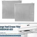 S99010430-003 Range Hood Grease Filter 15-3/4" X 16-7/8", Pack of 2
