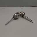 TEZZ Upgrated Extra Large Lemon Squeezer, Heavy Duty Handhelp Orange Juicer with 3.47'' extra big Filter Bowl, Stainless Steel Hand Press Citrus Juicer, Lime Squeezer Bar Tool, Manual Citrus Press (Silver)