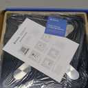 Etekcity Smart Scale for Body Weight, FSA&HSA Eligible, Bathroom Digital Weighing Scale with BMI, Body Fat, Muscle Mass, Accurate Bluetooth Home User Health Equipment Sync Apps, LED, Tempered glass (11 x 11 inches, Black)