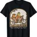 You Are The Frog To My Toad Apparel T-Shirt XL Black