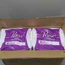 Poise Incontinence & Postpartum Pads for Bladder Leaks, 4 Drop Moderate Absorbency, Regular Length, 132 Count