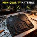 Front Engine Splash Shield fit for Hyundai Elantra 2021-2023 1.6L 1.6T,Under Cover Front Engine Guard Mud Flaps Directly Replace Original