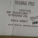 Manna Pro Duck Starter Grower Crumble | Non-Medicated Feed for Young Ducks | Supports Healthy Digestion | 25 Pounds (EXP 06/30/26)