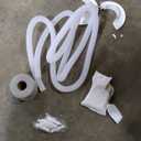 GarveeHome 9000 BTU Mini Split AC/Heating System, 19 SEER2 Inverter 6-in-1 Split System Air Conditioners, Ductless Heat Pump Wall Mount AC Unit Cool Up to 450 Sq. Ft, Installation Kits, 230V (White)