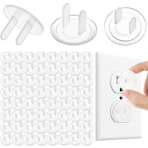 240 Pcs Outlet Covers Bulk Proofing Plug Covers for Electrical Outlets Easy Install Socket Sturdy Safe Secure Proofing Kit for Home Office
