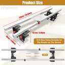 50 Inch Router Sled For Flattening Slabs, Wood Slab Flattening Jig