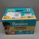 Pampers Swaddlers Diapers, Size 0 (up to 10 lbs), 84 Count, Absorbent, Keeps Baby Dry and Comfortable, Skin Safe Disposable Baby Diaper 