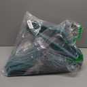 HOUSE DAY Mint Green Velvet Hangers 60 Pack, Non Slip Clothes Felt Hanger Heavy Duty for Coat, Premium Slim Space Saving Suit Hangers for Closet Organizer, 360 Rotating Silver Hook